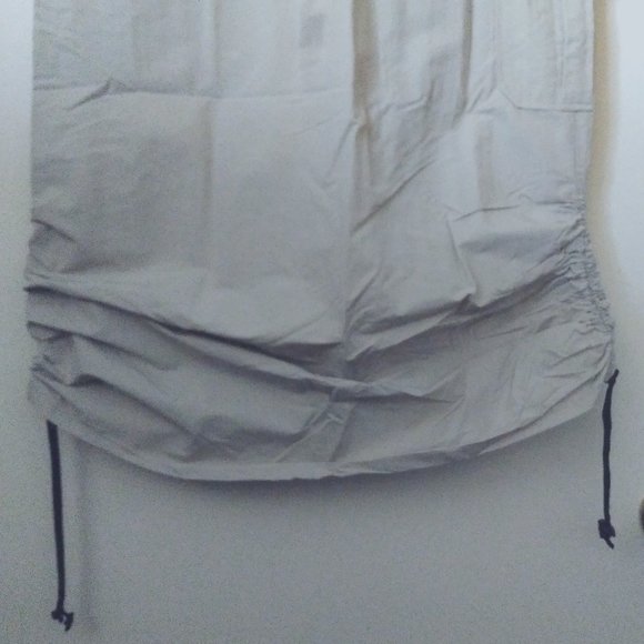 Vintage Rare Pocket Drawstring Adjustable Waist & Sides Fun Fashion Sexy Skirt - Picture 2 of 15